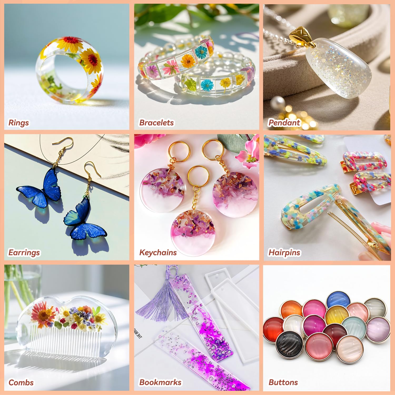 UV Resin-250g-uv epoxy resin& uv Curing resin uv clarm&hobby lobby-Vivresina