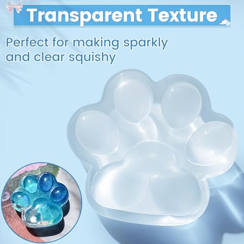 Transparent Flex Rubber for Taba Squishy, 18oz Taba Squishy Kit
